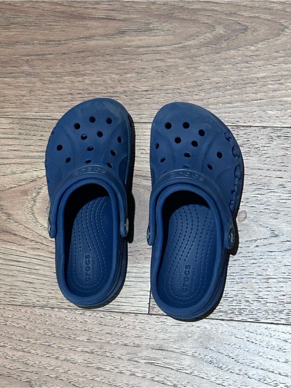 CROCS Kids Navy Blue Classic Clog